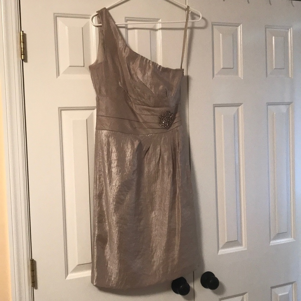 Tahari single strap dress 2